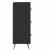 Dulap cu sertare Negru 33 x 34,5 x 90 cm Lemn prelucrat GartenMobel Dekor