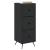 Dulap cu sertare Negru 33 x 34,5 x 90 cm Lemn prelucrat GartenMobel Dekor