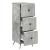 Dulap cu sertare Gri Beton 33 x 34,5 x 90 cm Lemn prelucrat GartenMobel Dekor