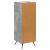 Dulap cu sertare Gri Beton 33 x 34,5 x 90 cm Lemn prelucrat GartenMobel Dekor