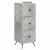 Dulap cu sertare Gri Beton 33 x 34,5 x 90 cm Lemn prelucrat GartenMobel Dekor