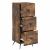 Dulap cu sertare Stejar fumuriu 33 x 34,5 x 90 cm GartenMobel Dekor