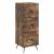 Dulap cu sertare Stejar fumuriu 33 x 34,5 x 90 cm GartenMobel Dekor