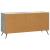 Cabinet TV Gri Beton 102 x 34,5 x 50 cm Lemn prelucrat GartenMobel Dekor
