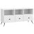 Cabinet TV Alb foarte lucios 102 x 34,5 x 50 cm Lemn prelucrat GartenMobel Dekor