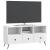 Cabinet TV Alb foarte lucios 102 x 34,5 x 50 cm Lemn prelucrat GartenMobel Dekor