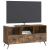 Cabinet TV Stejar fumuriu 102 x 34,5 x 50 cm Lemn prelucrat GartenMobel Dekor