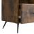 Cabinet TV Stejar fumuriu 102 x 34,5 x 50 cm Lemn prelucrat GartenMobel Dekor