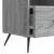 Cabinet TV Sonoma gri 102 x 34,5 x 50 cm Lemn prelucrat GartenMobel Dekor