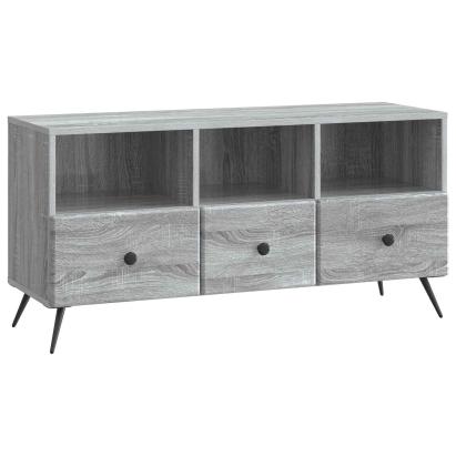 Cabinet TV Sonoma gri 102 x 34,5 x 50 cm Lemn prelucrat GartenMobel Dekor
