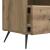 Cabinet TV Stejar Artizanal 102 x 34,5 x 50 cm Lemn prelucrat GartenMobel Dekor