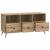 Cabinet TV Stejar Artizanal 102 x 34,5 x 50 cm Lemn prelucrat GartenMobel Dekor