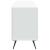 Cabinet TV Alb 150 x 31 x 50 cm Lemn prelucrat GartenMobel Dekor