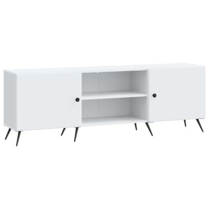 Cabinet TV Alb 150 x 31 x 50 cm Lemn prelucrat GartenMobel Dekor