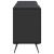 Cabinet TV Negru 150 x 31 x 50 cm Lemn prelucrat GartenMobel Dekor