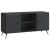 Cabinet TV Negru 102 x 34,5 x 50 cm Lemn prelucrat GartenMobel Dekor