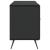 Cabinet TV Negru 102 x 34,5 x 50 cm Lemn prelucrat GartenMobel Dekor