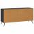 Cabinet TV Negru 102 x 34,5 x 50 cm Lemn prelucrat GartenMobel Dekor