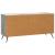 Cabinet TV Gri Beton 102 x 34,5 x 50 cm Lemn prelucrat GartenMobel Dekor