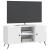 Cabinet TV Alb foarte lucios 102 x 34,5 x 50 cm Lemn prelucrat GartenMobel Dekor