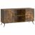 Cabinet TV Stejar fumuriu 102 x 34,5 x 50 cm Lemn prelucrat GartenMobel Dekor
