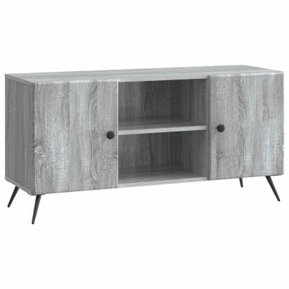 Cabinet TV Sonoma gri 102 x 34,5 x 50 cm Lemn prelucrat GartenMobel Dekor