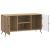 Cabinet TV Stejar Artizanal 102 x 34,5 x 50 cm Lemn prelucrat GartenMobel Dekor
