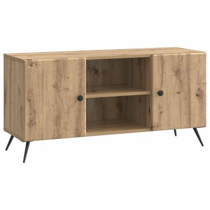 Cabinet TV Stejar Artizanal 102 x 34,5 x 50 cm Lemn prelucrat GartenMobel Dekor