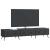 Cabinet TV cu sertar Negru 147 x 34,5 x 30 cm Lemn prelucrat GartenMobel Dekor