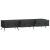 Cabinet TV cu sertar Negru 147 x 34,5 x 30 cm Lemn prelucrat GartenMobel Dekor