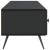 Cabinet TV cu sertar Negru 147 x 34,5 x 30 cm Lemn prelucrat GartenMobel Dekor