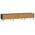 Cabinet TV cu sertar Negru 147 x 34,5 x 30 cm Lemn prelucrat GartenMobel Dekor