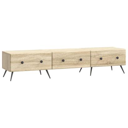 Cabinet TV Stejar Sonoma 147 x 34,5 x 30 cm Lemn prelucrat GartenMobel Dekor