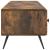 Cabinet TV Stejar fumuriu 147 x 34,5 x 30 cm Lemn prelucrat GartenMobel Dekor