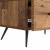 Cabinet TV Lemn vechi 147 x 34,5 x 30 cm Lemn prelucrat GartenMobel Dekor