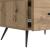 Cabinet TV Stejar Artizanal 147 x 34,5 x 30 cm Lemn prelucrat GartenMobel Dekor