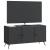Cabinet TV Negru 99 x 34,5 x 50 cm Lemn prelucrat GartenMobel Dekor
