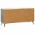 Cabinet TV Gri Beton 99 x 34,5 x 50 cm Lemn prelucrat GartenMobel Dekor