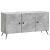 Cabinet TV Gri Beton 99 x 34,5 x 50 cm Lemn prelucrat GartenMobel Dekor