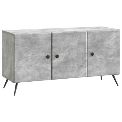 Cabinet TV Gri Beton 99 x 34,5 x 50 cm Lemn prelucrat GartenMobel Dekor