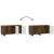 Cabinet TV Stejar fumuriu 99 x 34,5 x 50 cm Lemn prelucrat GartenMobel Dekor