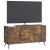 Cabinet TV Stejar fumuriu 99 x 34,5 x 50 cm Lemn prelucrat GartenMobel Dekor