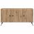 Cabinet TV Stejar Artizanal 99 x 34,5 x 50 cm Lemn prelucrat GartenMobel Dekor