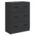 Dulap cu sertare Negru 66 x 34,5 x 87 cm Lemn prelucrat GartenMobel Dekor