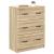 Dulap cu sertare Stejar Sonoma 66 x 34,5 x 87 cm Lemn prelucrat GartenMobel Dekor