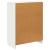 Dulap cu sertare Alb foarte lucios 66 x 34,5 x 87 cm GartenMobel Dekor