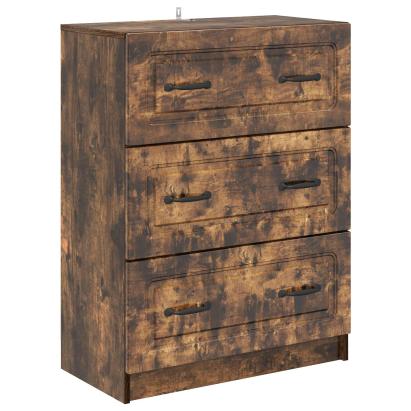 Dulap cu sertare Stejar fumuriu 66 x 34,5 x 87 cm GartenMobel Dekor