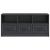 Cabinet TV cu sertar Negru 102 x 34,5 x 47 cm Lemn prelucrat GartenMobel Dekor