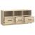 Cabinet TV Stejar Sonoma 102 x 34,5 x 47 cm Lemn prelucrat GartenMobel Dekor
