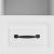 Cabinet TV Alb foarte lucios 102 x 34,5 x 47 cm Lemn prelucrat GartenMobel Dekor